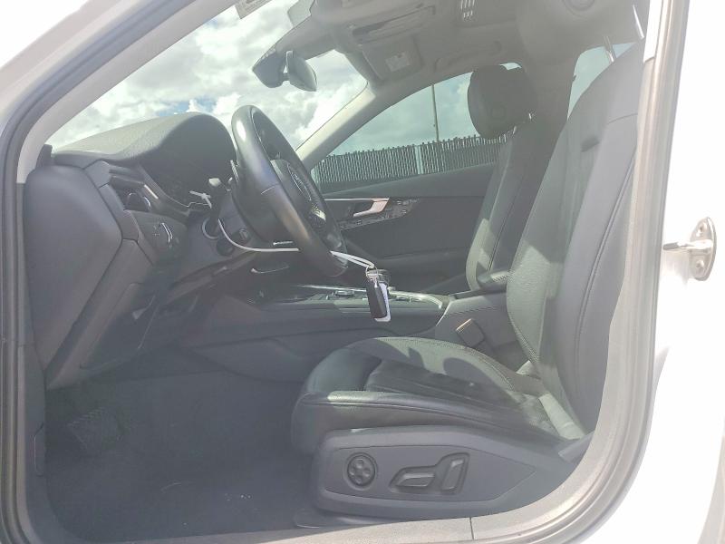2019 Audi A4 VIN WAUGMAF41KN016942 COPART salvage auction — FRONT END, Fl - Cert Of Title Slvg Rebuildable, sold $3,000 on 2026-07-14 (photo 7)