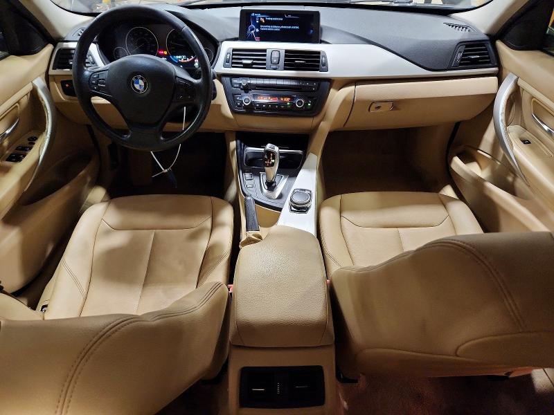 2015 BMW 3er VIN WBA3C3C50FK203073 COPART salvage auction — FRONT END, Pa - Certificate Of Salvage, sold $1,200 on 2026-07-31 (photo 8)