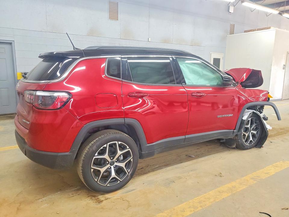 2025 Jeep VIN 3C4NJDCN4ST552897 COPART salvage auction — FRONT END, Tx - Dealer Only Non-Repairable, sold $5,600 on 2026-07-21 (photo 3)