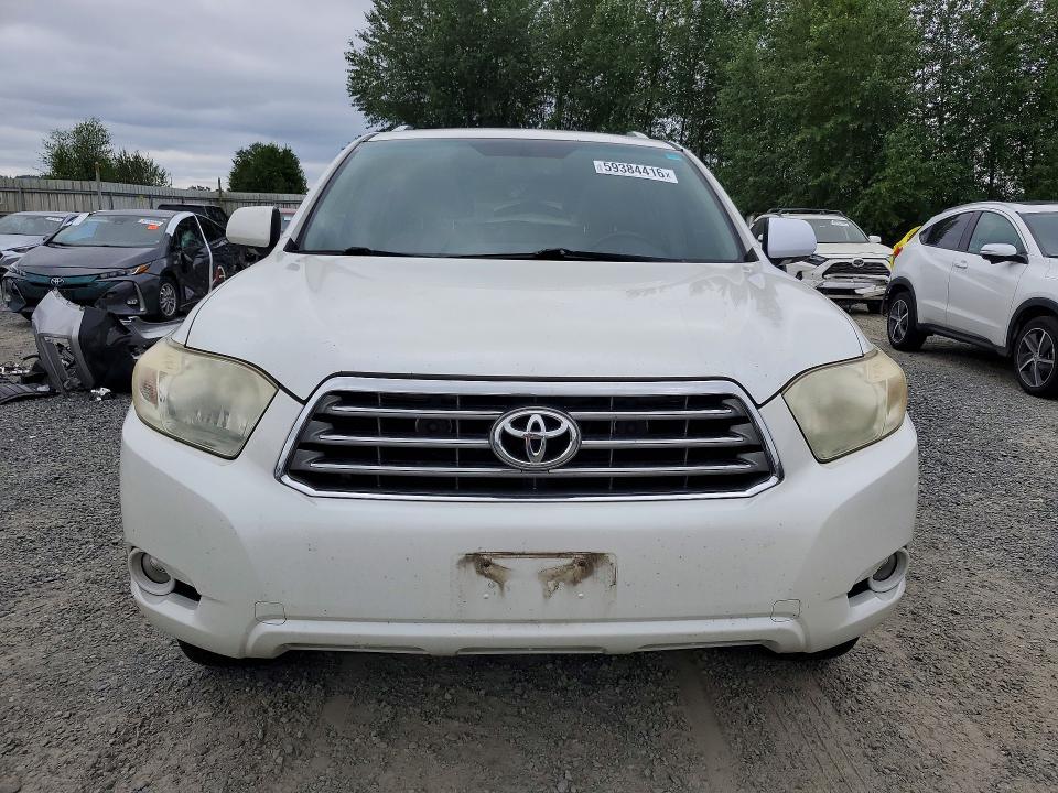 2008 Toyota Highlander VIN JTEES42A082050874 COPART salvage auction — MINOR DENT/SCRATCHES, Wa - Bill Of Sale, sold $2,900 on 2026-07-13 (photo 5)