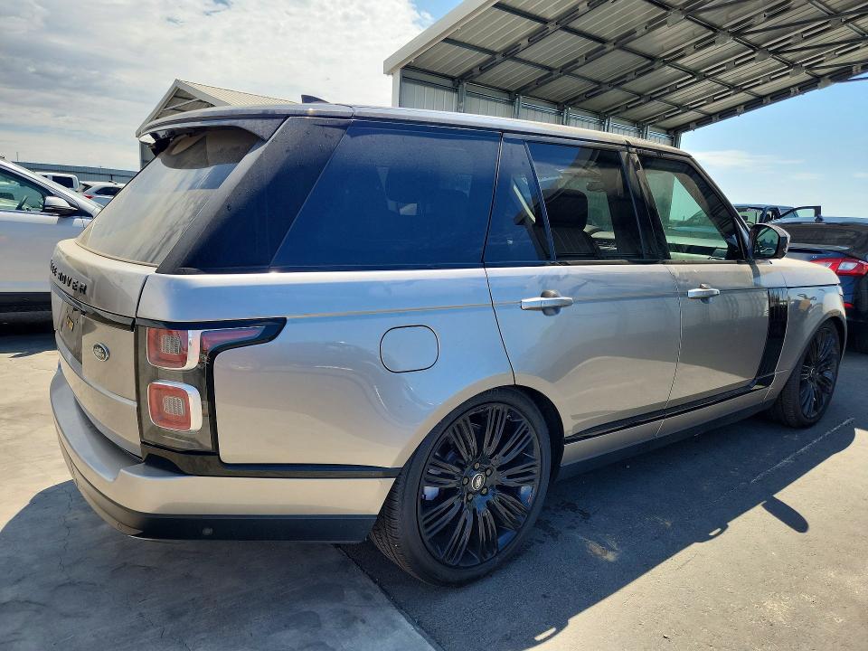 2018 Land rover RANGE ROVER VIN SALGS2SV6JA389714 COPART salvage auction — MECHANICAL, Ca - Dis/Dlr/Exp Only Clean Title (P), sold $11,900 on 2026-07-27 (photo 3)