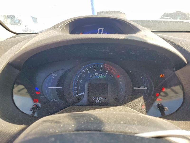 2012 Honda Insight VIN JHMZE2H39CS006034 COPART salvage auction — FRONT END, Ca - Dis/Dlr/Exp Only Clean Title, sold $100 on 2026-07-30 (photo 9)