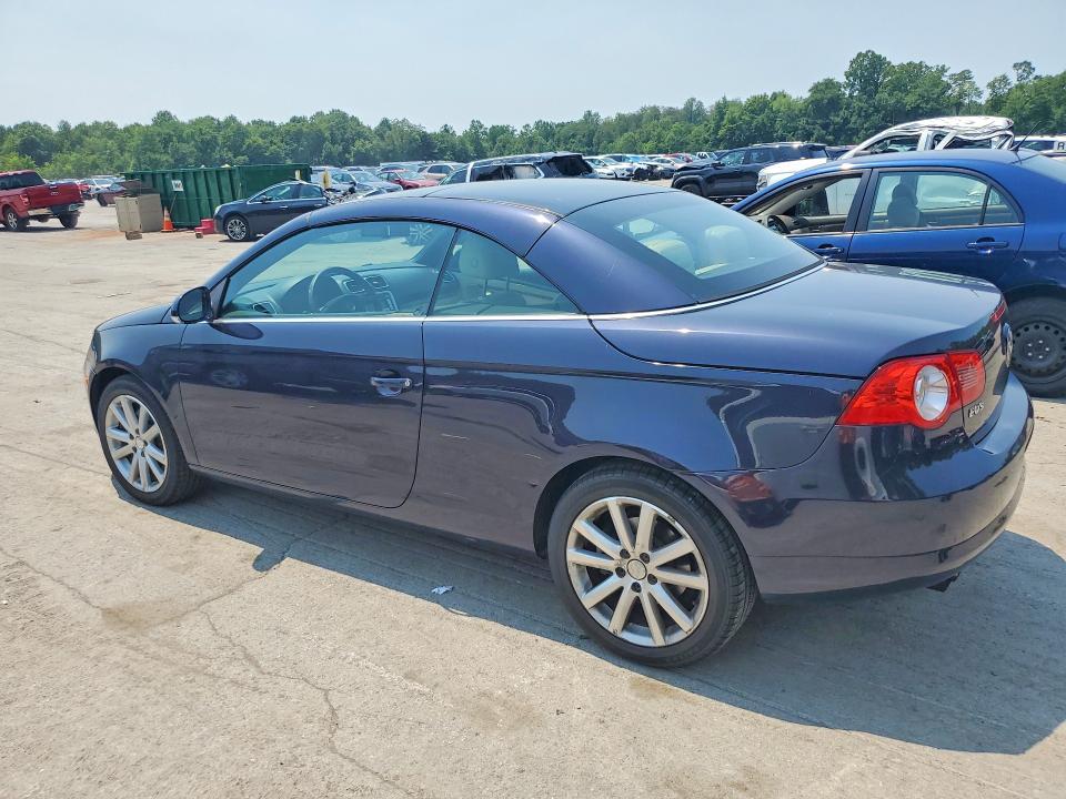2007 Volkswagen Eos VIN WVWFA71F67V023234 COPART salvage auction — SIDE, PA - CERTIFICATE OF SALVAGE, sold $1,200 on 2026-08-13 (photo 2)