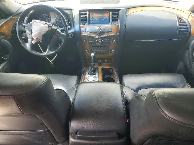 2012 Infiniti Qx56 VIN JN8AZ2NF1C9517718 COPART salvage auction — FRONT END, TN - SALVAGE CERTIFICATE (P), sold $1,200 on 2026-07-22 (photo 8)