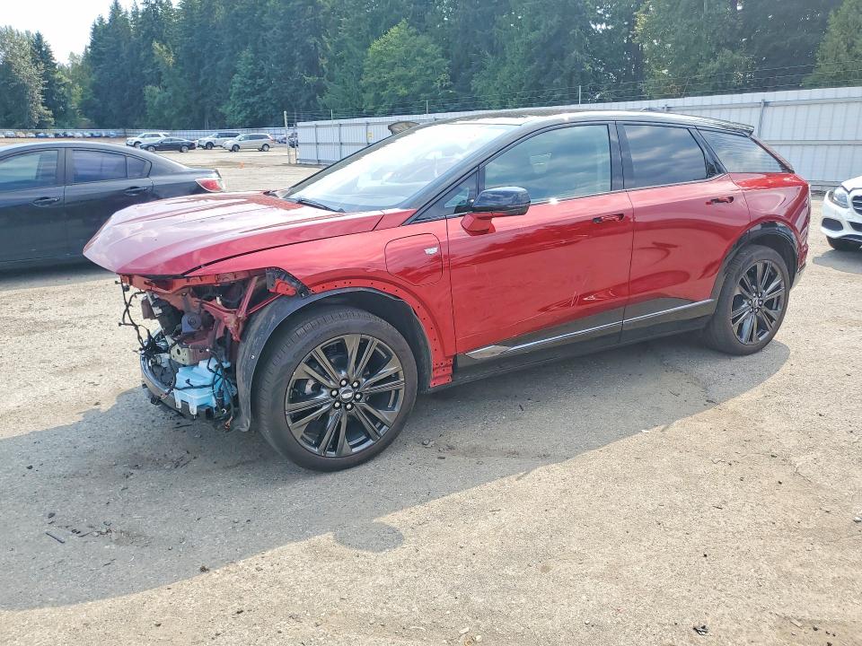 2026 Cadillac Optiq VIN 3GYK3GM49TS118853 COPART salvage auction — FRONT END, Wa - Bill Of Sale, sold $14,100 on 2026-08-03 (photo 1)