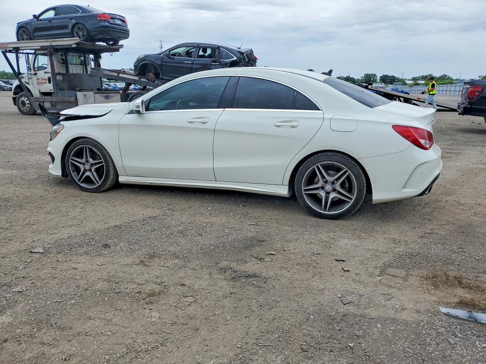 2015 Mercedes-benz Cla-klasse VIN WDDSJ4GB6FN271182 COPART salvage auction — FRONT END, On - Permit Salvage, sold $125 on 2026-07-28 (photo 2)