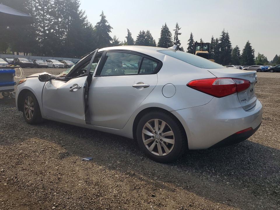 2014 Kia Forte VIN KNAFX4A68E5217416 COPART salvage auction — FRONT END, Wa - Bill Of Sale, sold $425 on 2026-07-24 (photo 2)