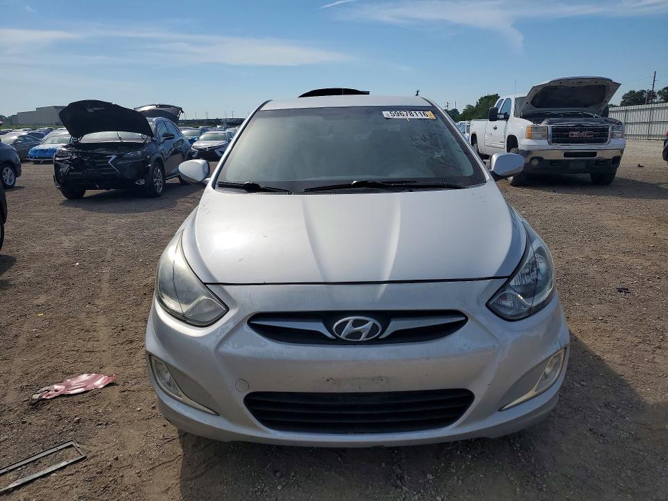 2012 Hyundai Accent VIN KMHCU4AE2CU180755 COPART salvage auction — MECHANICAL, Mt - Certificate Of Title, sold $475 on 2026-07-31 (photo 5)