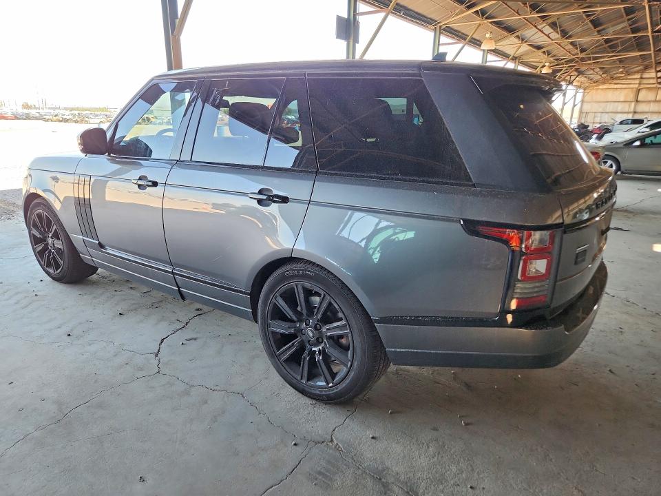 2016 Land rover RANGE ROVER VIN SALGS2EF8GA267479 COPART salvage auction — MINOR DENT/SCRATCHES, Az - Dealer Only Clean Title (P), sold $7,500 on 2026-08-19 (photo 2)