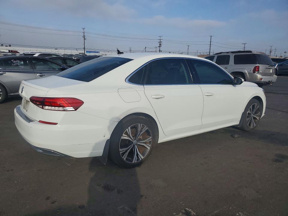 2021 Volkswagen Passat VIN 1VWSA7A36MC016874 COPART salvage auction — SIDE, Ca - Dis/Dlr/Exp Only Clean Title, sold $2,800 on 2026-08-01 (photo 3)