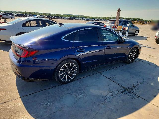 2022 Hyundai Sonata VIN 5NPEH4J26NH149738 COPART salvage auction — NORMAL WEAR, Tx - Certificate Of Title, sold $8,700 on 2026-07-29 (photo 3)