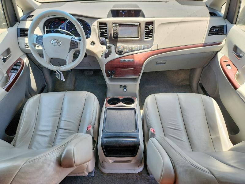 2014 Toyota Sienna VIN 5TDYK3DC8ES425246 COPART salvage auction — FRONT END, Ca - Salvage Certificate, sold $225 on 2026-07-21 (photo 8)