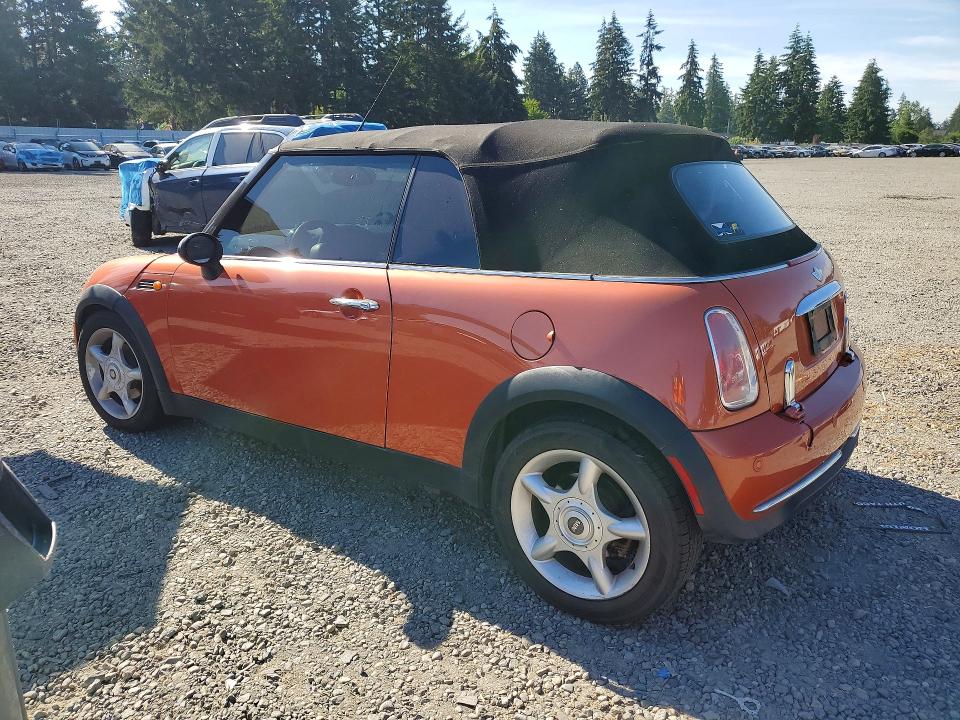 2005 Mini Cooper VIN WMWRF33425TG10140 COPART salvage auction — FRONT END, WA - BILL OF SALE, sold $225 on 2026-07-10 (photo 2)