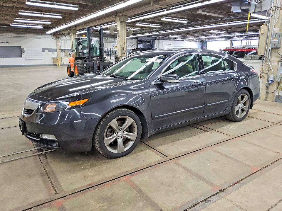 2012 Acura Tl VIN 19UUA9F51CA005729 COPART salvage auction — MECHANICAL, IL - CERTIFICATE OF TITLE, sold $2,769 on 2026-07-27 (photo 1)