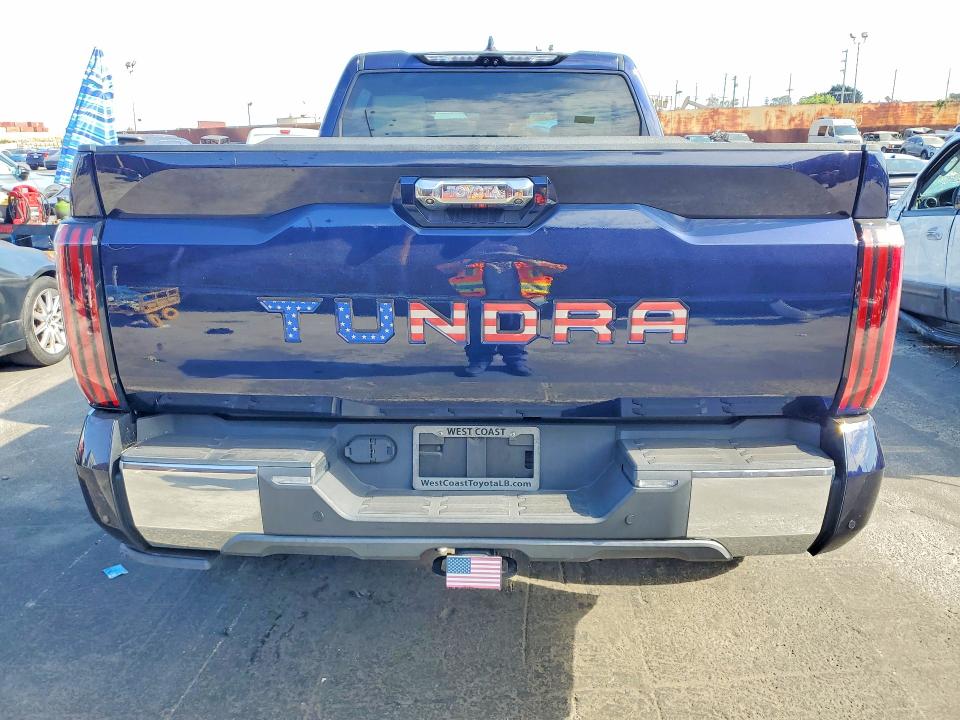 2022 Toyota Tundra VIN 5TFMA5BC9NX001519 COPART salvage auction — FRONT END, Ca - Salvage Certificate, sold $5,300 on 2026-07-22 (photo 6)