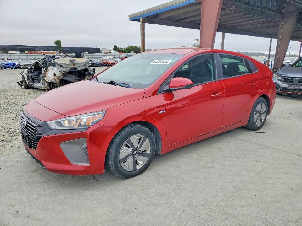 2019 Hyundai Ioniq VIN KMHC65LC4KU176068 COPART salvage auction — SIDE, CA - SALVAGE CERTIFICATE, sold $2,800 on 2026-07-27 (photo 1)