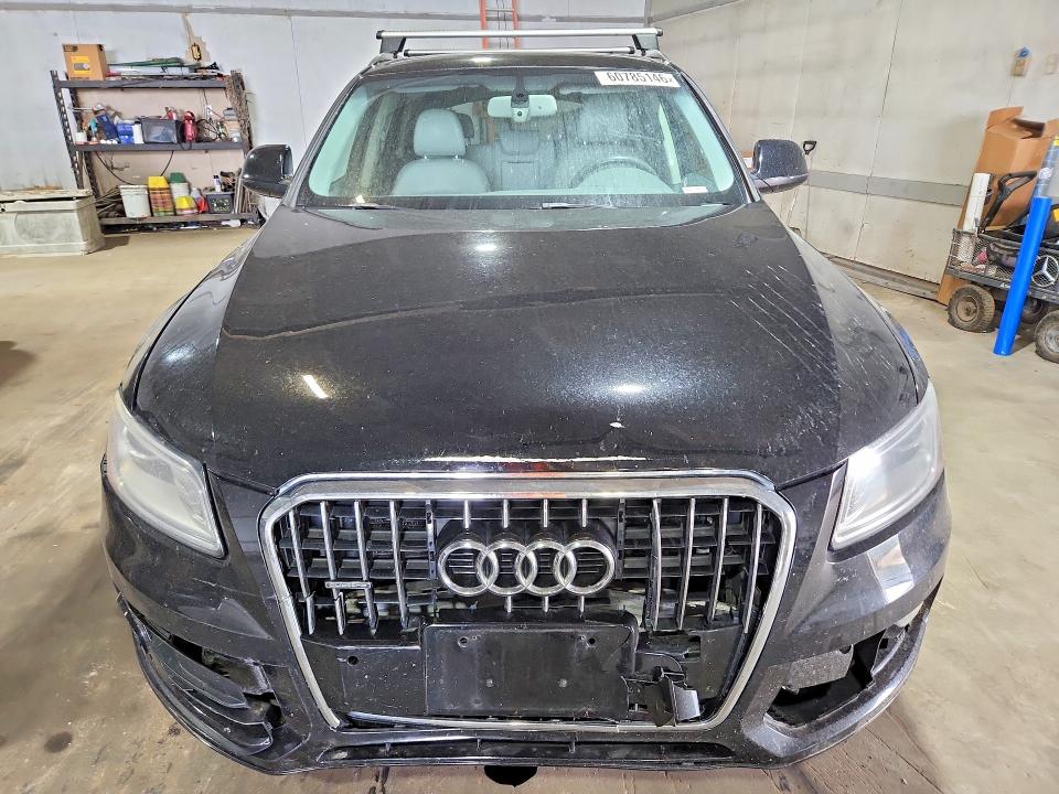 2013 Audi Q5 VIN WA1LFAFP5DA053499 COPART salvage auction — FRONT END, Mi - Certificate Of Title, sold $1,350 on 2026-07-31 (photo 5)