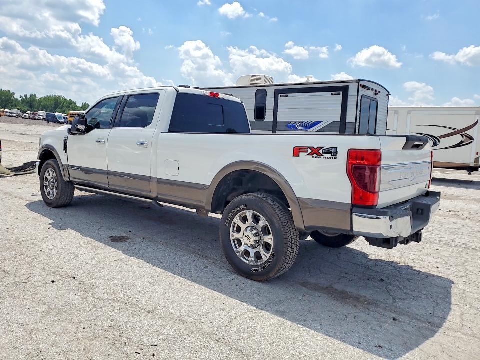 2021 Ford F350 VIN 1FT8W3BT7MEE06425 COPART salvage auction — SIDE, Az - Cert Of Title - Salvage, sold $18,000 on 2026-07-09 (photo 2)