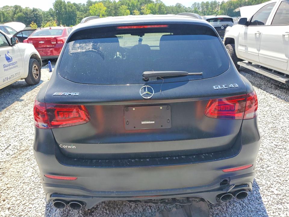 2021 Mercedes-benz Glc VIN W1N0G6EB0MG012552 COPART salvage auction — FRONT END, MO - CERT OF TITLE-REPOSSESSED (P), sold $19,000 on 2026-07-28 (photo 6)