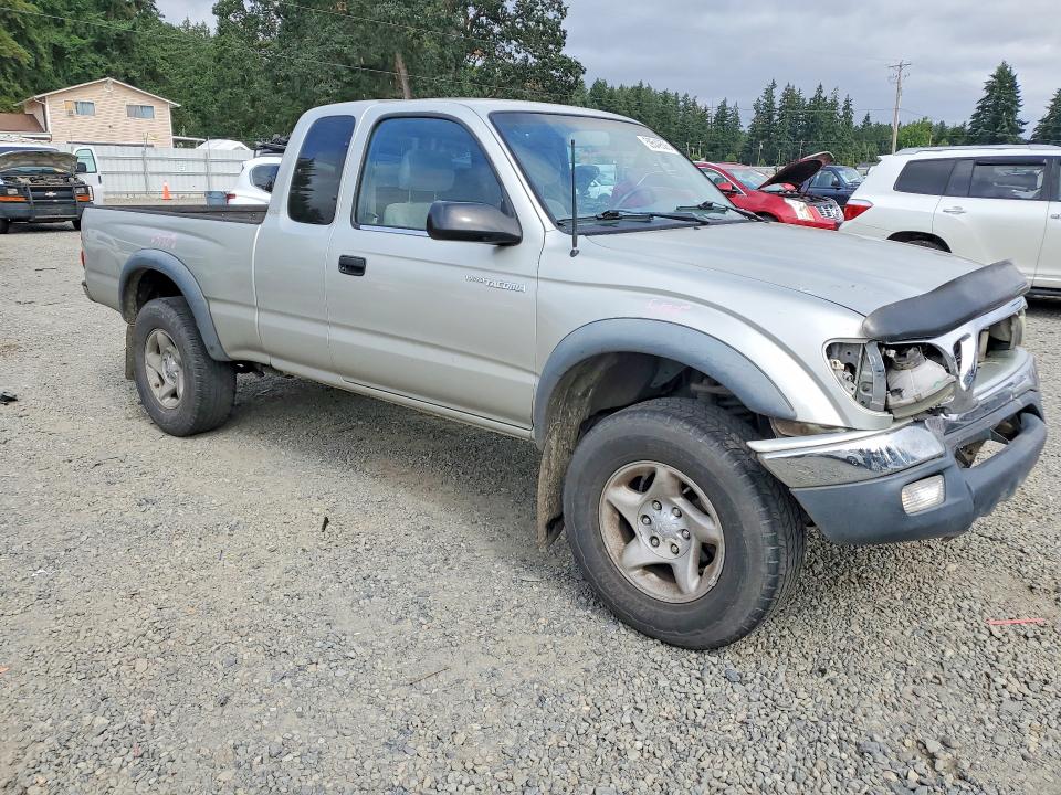 2002 Toyota Tacoma VIN 5TEWM72N62Z030459 COPART salvage auction — FRONT END, Wa - Bill Of Sale, sold $4,850 on 2026-07-07 (photo 4)