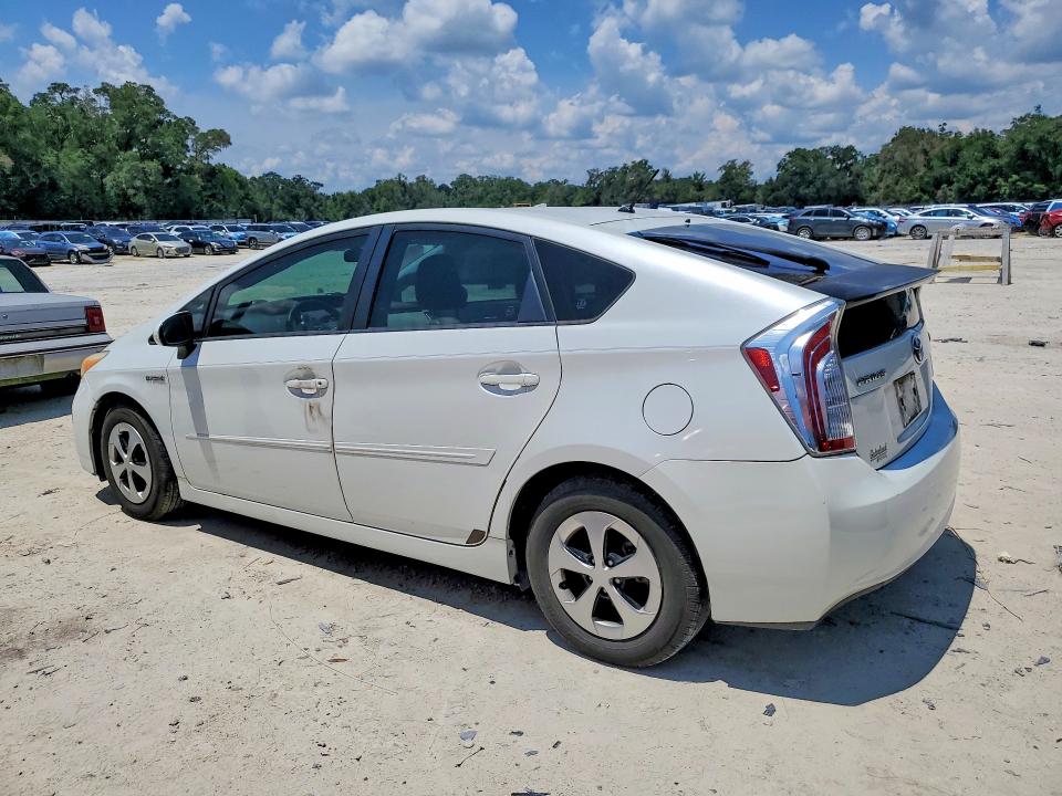 2012 Toyota Prius VIN JTDKN3DU1C1485353 COPART salvage auction — MINOR DENT/SCRATCHES, FL - CERTIFICATE OF TITLE, sold $900 on 2026-07-21 (photo 2)