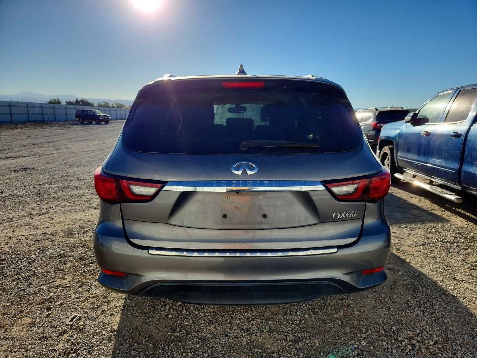 2019 Infiniti Qx60 VIN 5N1DL0MN4KC553116 COPART salvage auction — MECHANICAL, Ca - Dis/Dlr/Exp Only Clean Title, sold $575 on 2026-07-31 (photo 6)