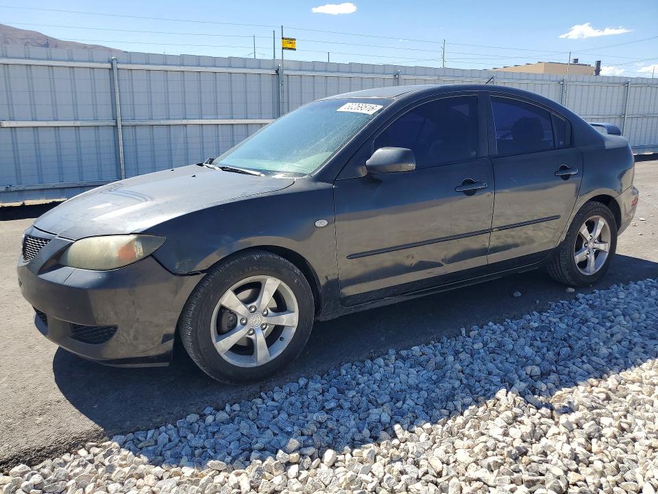2005 Mazda 3 VIN JM1BK12F951247433 COPART salvage auction — FRONT END, NV - SALVAGE TITLE, sold $150 on 2026-07-27 (photo 1)