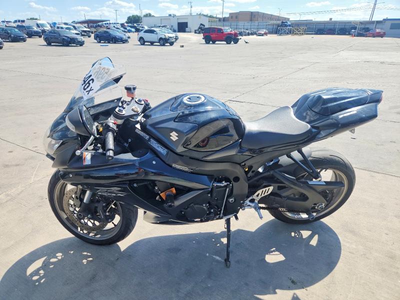 2009 Suzuki Gsx-r750 VIN JS1GR7LAX92102581 COPART salvage auction — SIDE, TX - SALVAGE VEHICLE TITLE, sold $3,600 on 2026-07-20 (photo 3)