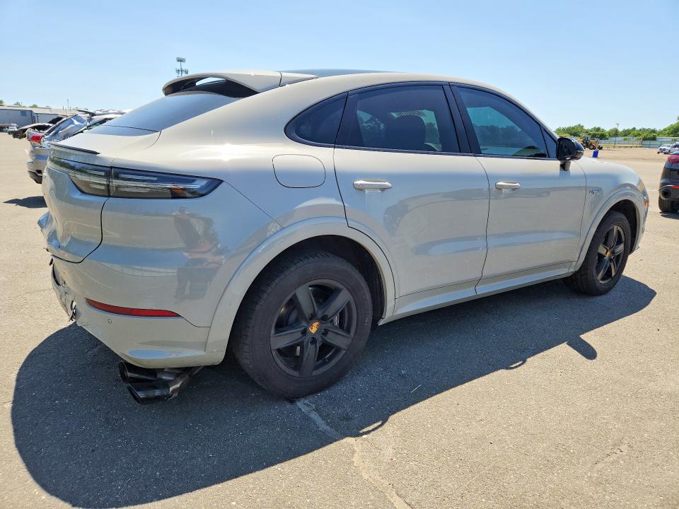 2022 Porsche Cayenne VIN WP1BE2AY9NDA51232 COPART salvage auction — REAR END, Ny - Mv-907A Salvage Certificate, sold $42,750 on 2026-09-16 (photo 3)