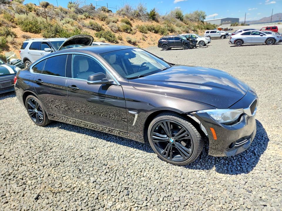 2017 BMW 4er VIN WBA4F9C36HG812736 COPART salvage auction — FRONT END, Nv - Salvage Title, sold $5,800 on 2026-07-16 (photo 4)