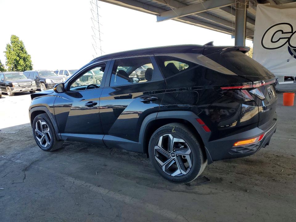 2022 Hyundai Tucson VIN 5NMJFCAE8NH074899 COPART salvage auction — FRONT END, Ca - Salvage Certificate, sold $5,400 on 2026-07-09 (photo 2)