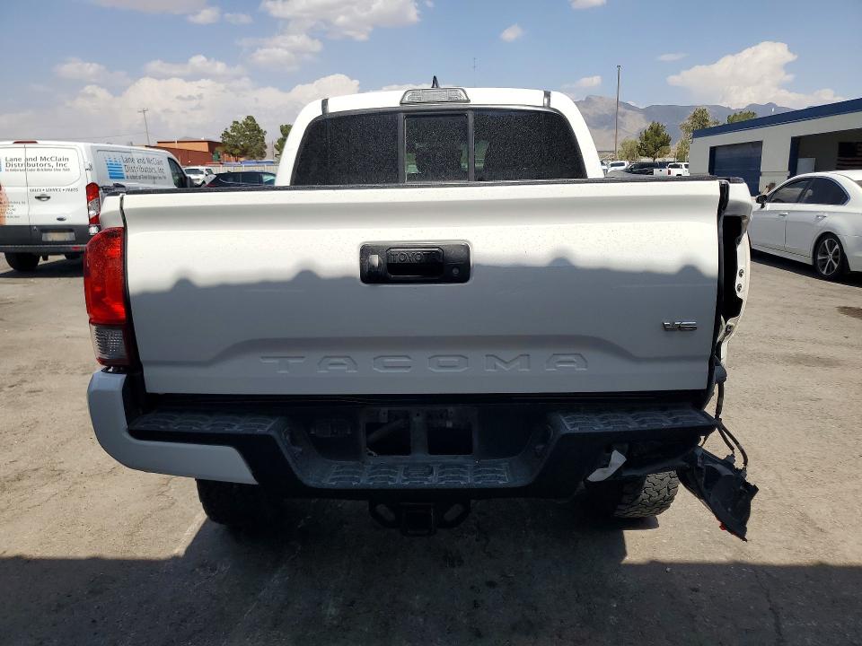 2016 Toyota Tacoma VIN 5TFAZ5CN6GX008927 COPART salvage auction — REAR END, TX - SALVAGE VEHICLE TITLE, sold $10,300 on 2026-07-24 (photo 6)