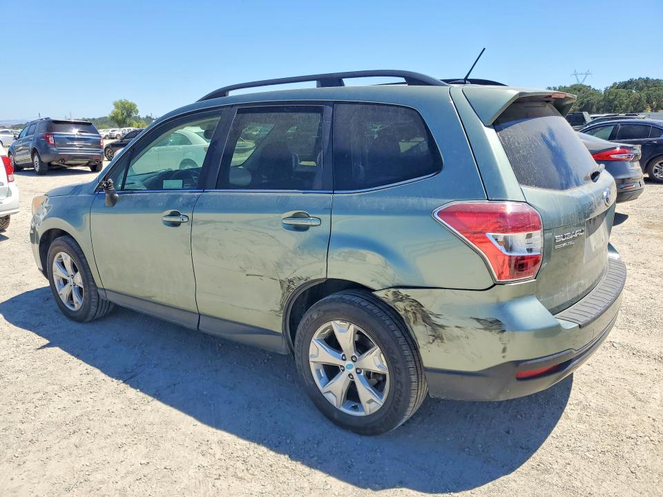 2014 Subaru Forester VIN JF2SJAPC1EH520522 COPART salvage auction — REAR END, Ca - Salvage Certificate, sold $950 on 2026-07-17 (photo 2)