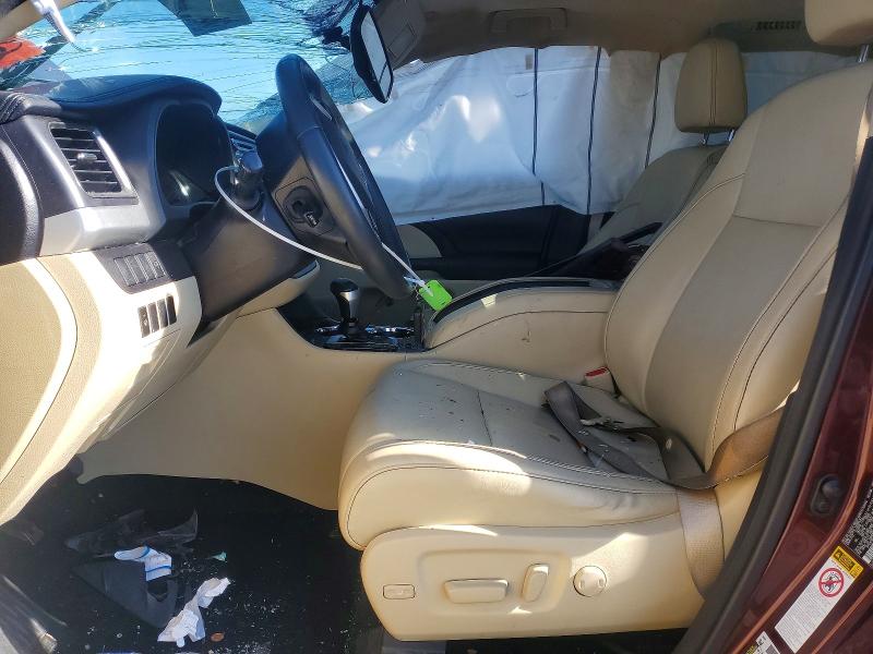 2016 Toyota Highlander VIN 5TDJKRFH7GS271838 COPART salvage auction — SIDE, Wa - Bill Of Sale, sold $200 on 2026-07-22 (photo 7)