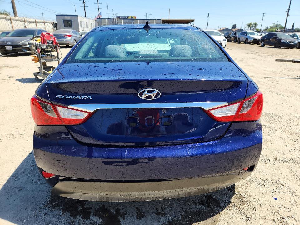 2014 Hyundai Sonata VIN 5NPEB4AC8EH825648 COPART salvage auction — STRIPPED, Ca - Salvage Certificate, sold $175 on 2026-07-30 (photo 6)
