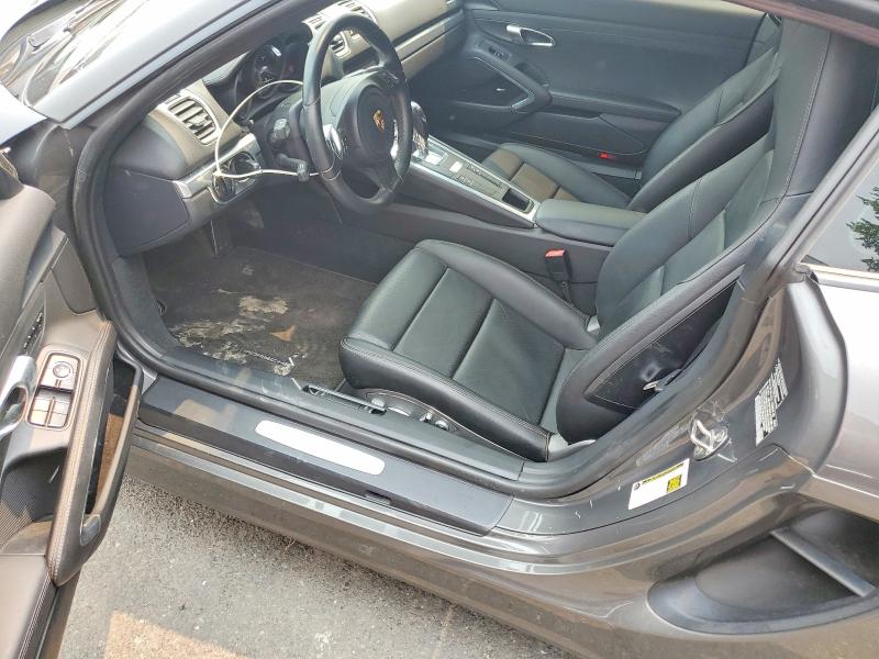 2014 Porsche Cayman VIN WP0AA2A82EK170311 COPART salvage auction — MINOR DENT/SCRATCHES, Nj - Cert Of Title W/Salvage Histor, sold $1,750 on 2026-07-21 (photo 8)