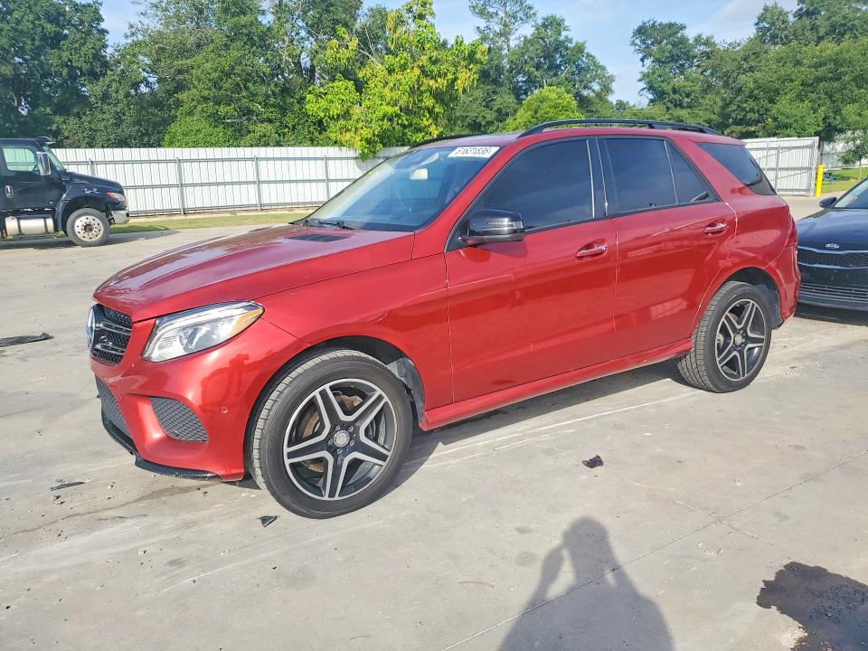 2017 Mercedes-benz Gle VIN 4JGDA5JB7HA826888 — COPART salvage auction photo