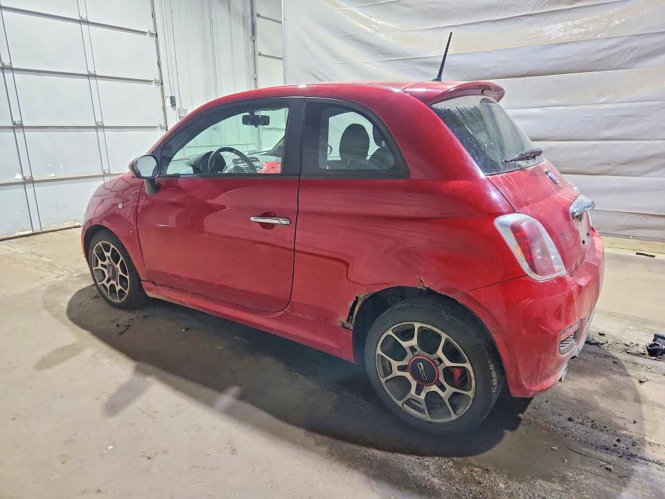 2013 Fiat 500 VIN 3C3CFFBR6DT580815 COPART salvage auction — SIDE, Nh - Certificate Of Title, sold $300 on 2026-08-11 (photo 2)