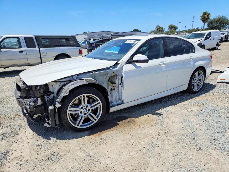 2016 BMW 5er VIN WBA5B1C5XGG553105 COPART salvage auction — FRONT END, Ca - Salvage Certificate, sold $1,600 on 2026-07-28 (photo 1)