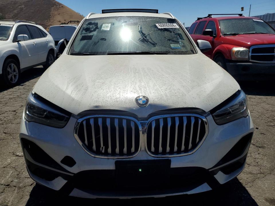 2021 BMW X1 VIN WBXJG7C0XM5T01360 COPART salvage auction — FRONT END, CA - DIS/DLR/EXP ONLY CLEAN TITLE (P), sold $2,550 on 2026-07-27 (photo 5)