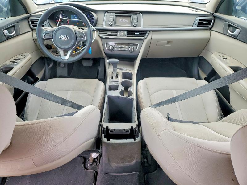 2017 Kia Optima VIN 5XXGT4L32HG149653 COPART salvage auction — FRONT END, CA - SALVAGE CERTIFICATE, sold $1,150 on 2026-07-31 (photo 8)