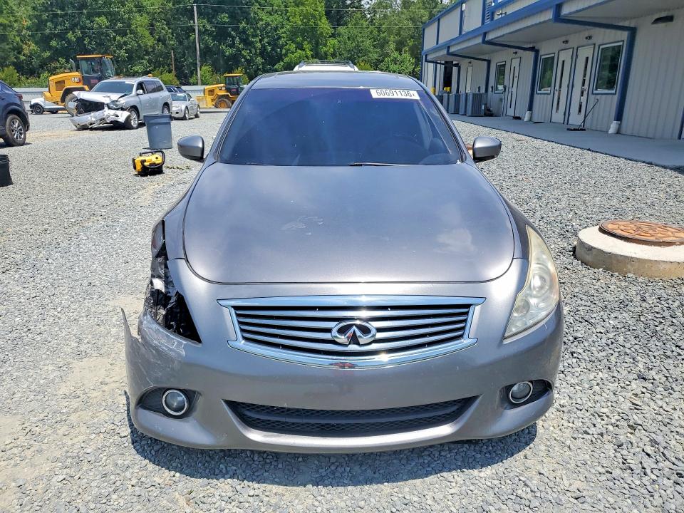 2013 Infiniti VIN JN1CV6AP8DM710360 COPART salvage auction — FRONT END, Nc - Salvage Certificate Of Title, sold $625 on 2026-07-30 (photo 5)
