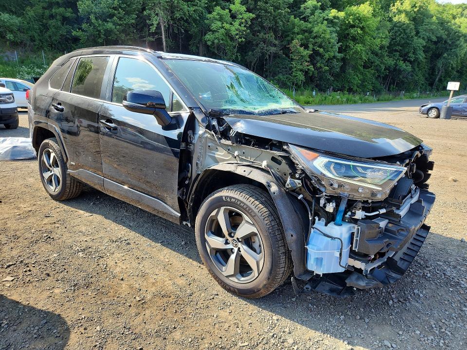 2021 Toyota Rav 4 VIN JTMAB3FV0MD027992 COPART salvage auction — FRONT END, Ny - Mv-907A Salvage Certificate, sold $2,300 on 2026-07-30 (photo 4)