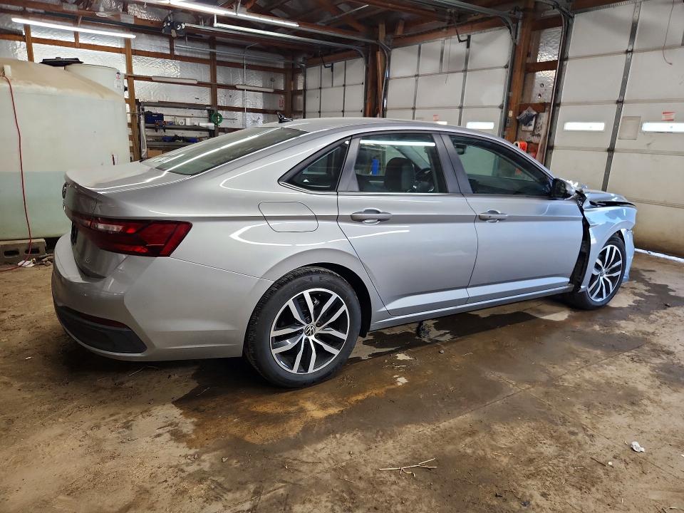 2026 Volkswagen Jetta VIN 3VW7W7BU0TM030040 COPART salvage auction — FRONT END, Ia - Certificate Of Title (P), sold $10,000 on 2026-07-22 (photo 3)