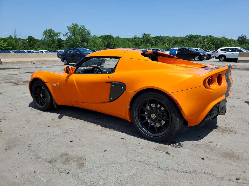 2007 Lotus Elise VIN SCCPC11177HL30053 COPART salvage auction — SIDE, NY - MV-907A SALVAGE CERTIFICATE, sold $6,200 on 2026-07-21 (photo 2)