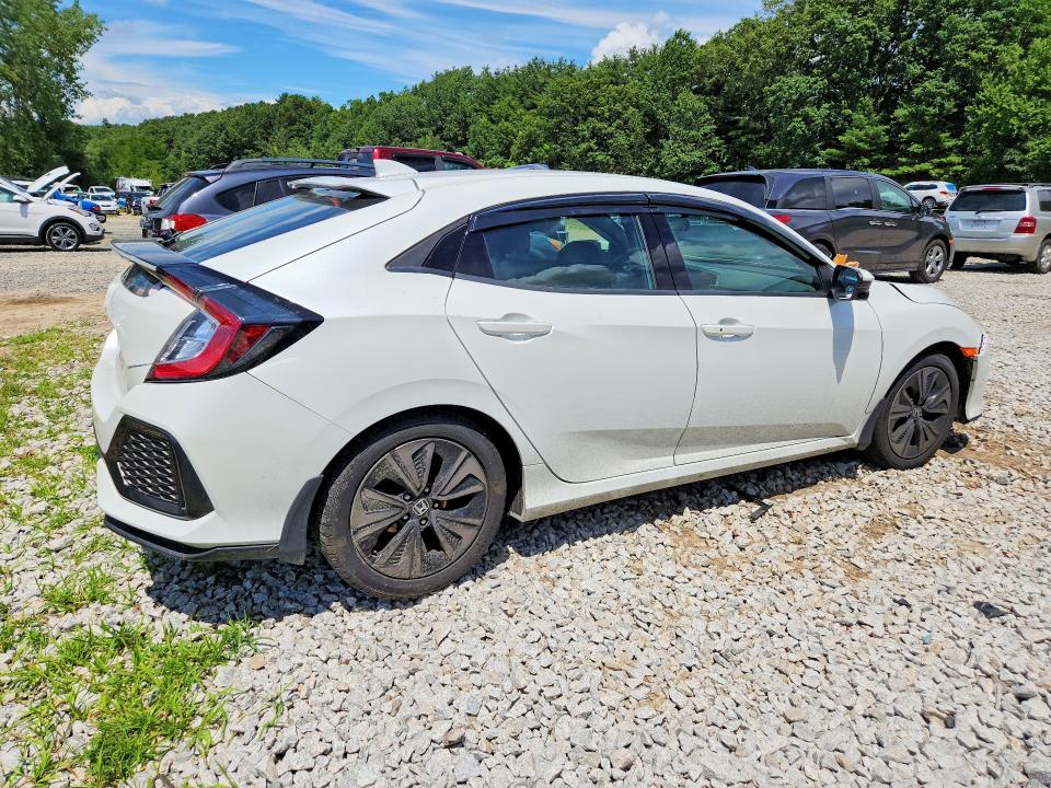 2018 Honda Civic VIN SHHFK7H67JU402606 COPART salvage auction — FRONT END, Ma - Cert Of Title-Salvage, sold $125 on 2026-07-30 (photo 3)