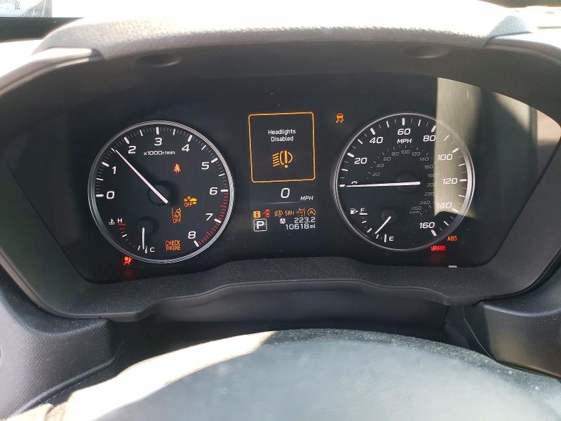 2025 Subaru Forester VIN JF2SLDDC0SH529238 COPART salvage auction — FRONT END, Ct - Cert Of Title-Salvage, sold $10,300 on 2026-07-31 (photo 9)