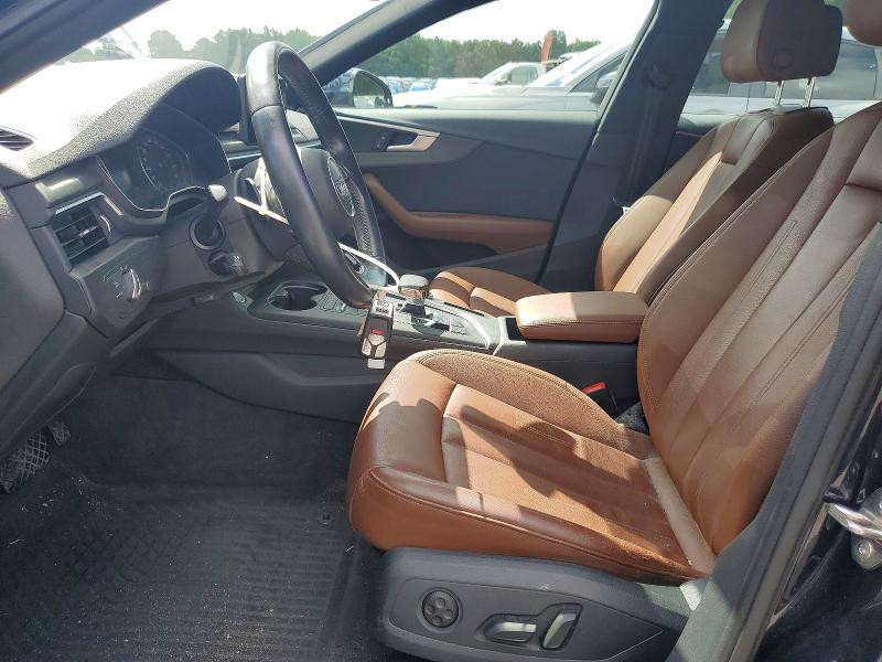 2018 Audi A4 VIN WAUDNAF43JA171014 COPART salvage auction — WATER/FLOOD, Nj - Cert Of Title-Salvage Flood, sold $2,250 on 2026-07-28 (photo 7)
