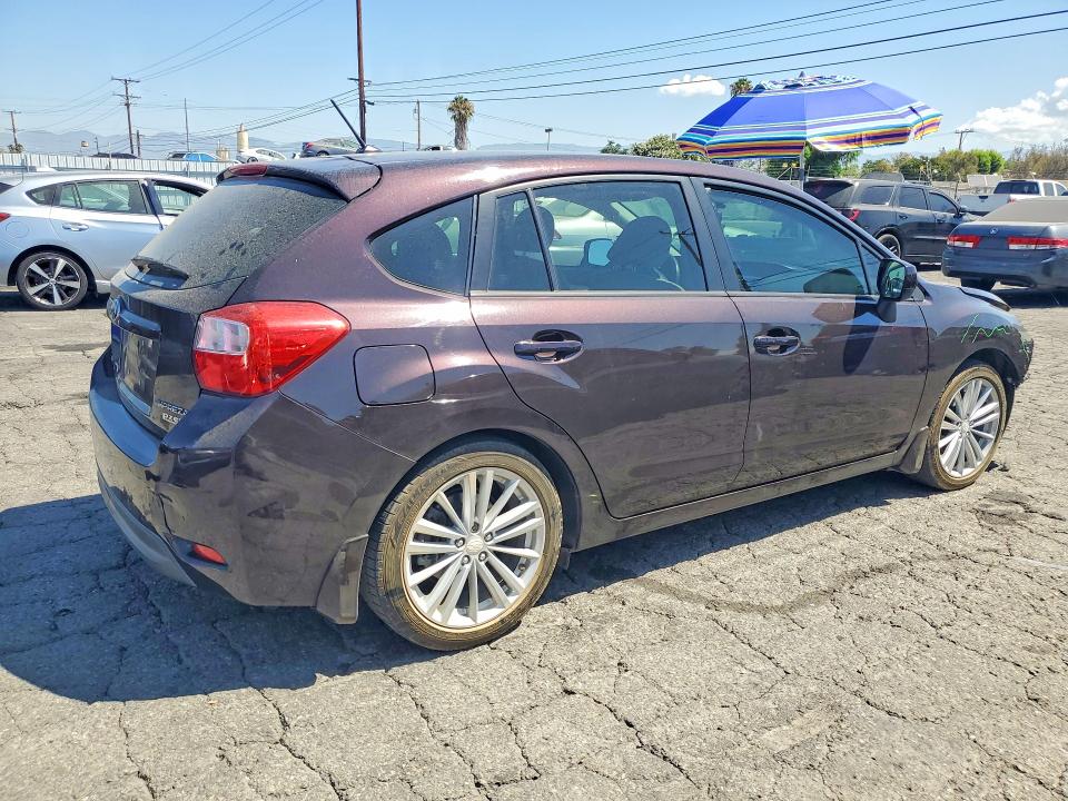 2013 Subaru Impreza VIN JF1GPAD64D2867089 COPART salvage auction — FRONT END, Ca - Salvage Certificate, sold $150 on 2026-07-23 (photo 3)