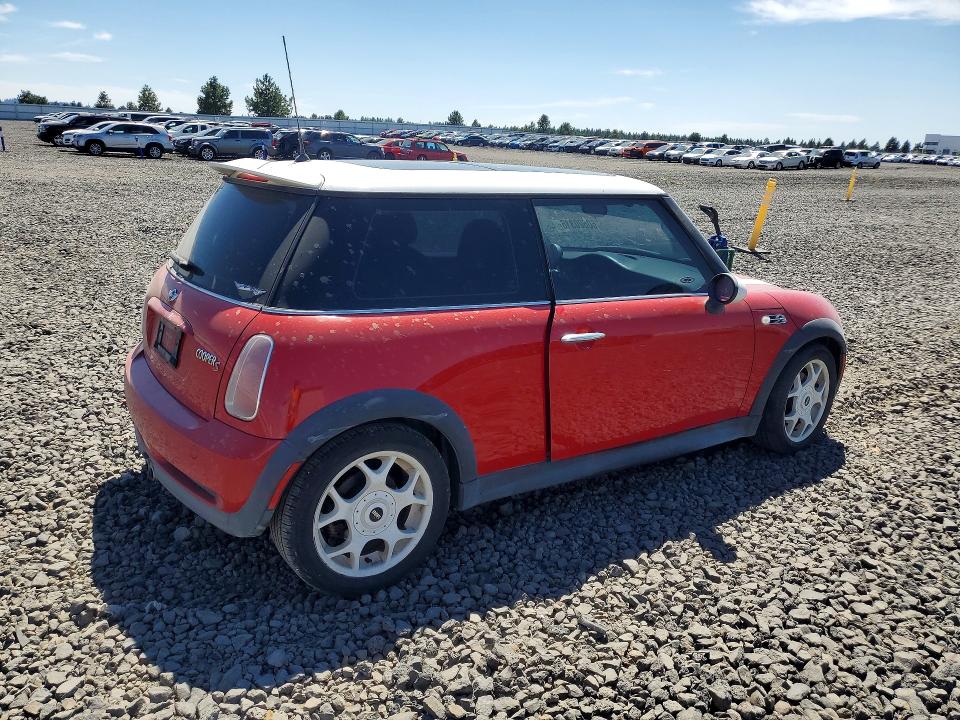 2003 Mini Cooper VIN WMWRE33473TD61866 COPART salvage auction — BURN, WA - BILL OF SALE, sold $80 on 2026-08-05 (photo 3)
